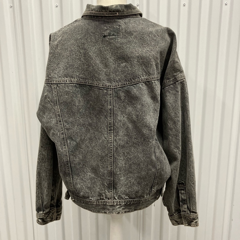 Tramare Gray Denim Jacket size large. - Picture 3 of 5